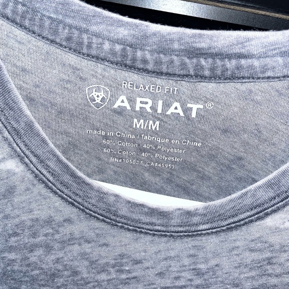 Ariat washed out western T-shirt - Picture 3 of 3